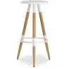 Buy Scandinavian style stool - Metal White 59144 - in the EU